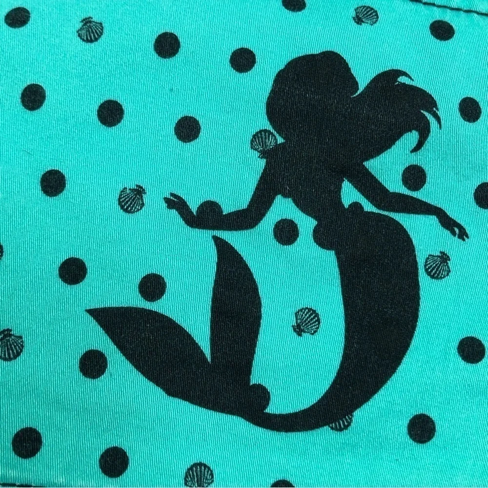 Disney Ariel Little Mermaid shorts aqua juniors 7